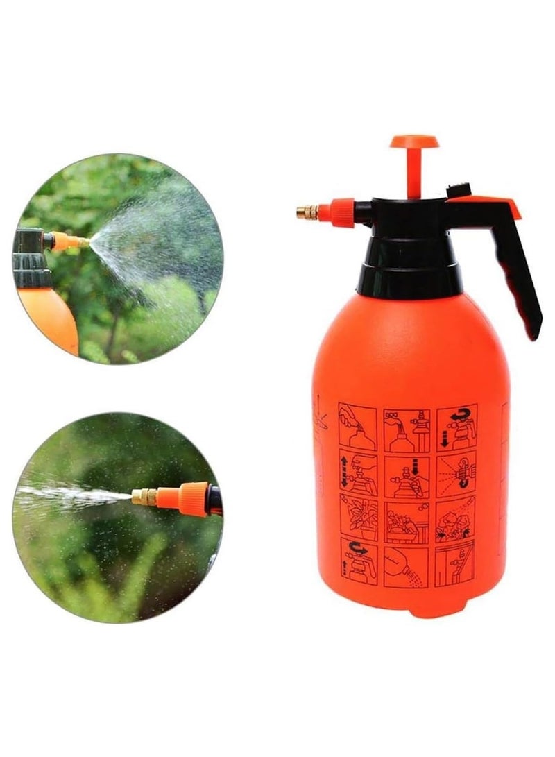 ىمارالد زجاجة بخاخ يدوية بمضخة ضغط يدوية سعة 1.5 لتر مع فوهة قابلة للتعديل وتصميم مريح ومثالية للبستنة والتنظيف ومكافحة الآفات - حاوية متينة وخفيفة الوزن للاستخدام الداخلي والخارجي - Image 2