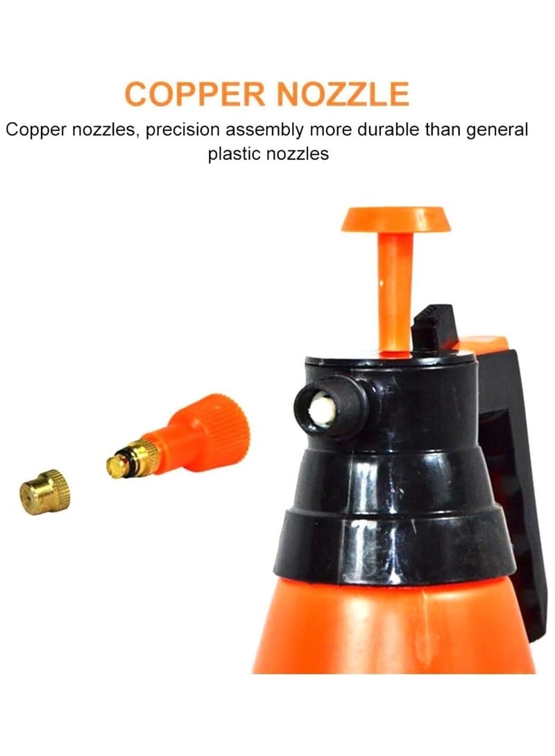 ىمارالد زجاجة بخاخ يدوية بمضخة ضغط يدوية سعة 1.5 لتر مع فوهة قابلة للتعديل وتصميم مريح ومثالية للبستنة والتنظيف ومكافحة الآفات - حاوية متينة وخفيفة الوزن للاستخدام الداخلي والخارجي - Image 4