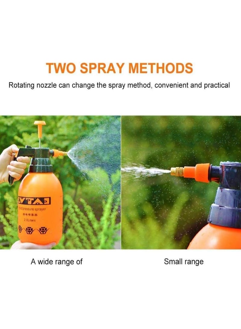 ىمارالد زجاجة بخاخ يدوية بمضخة ضغط يدوية سعة 1.5 لتر مع فوهة قابلة للتعديل وتصميم مريح ومثالية للبستنة والتنظيف ومكافحة الآفات - حاوية متينة وخفيفة الوزن للاستخدام الداخلي والخارجي - Image 5