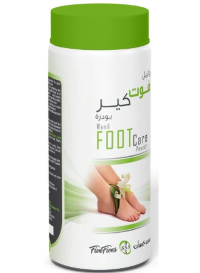 خمس خمسات فوت كير بودرة قدم مكونات طبيعية 75 جم - Image 3