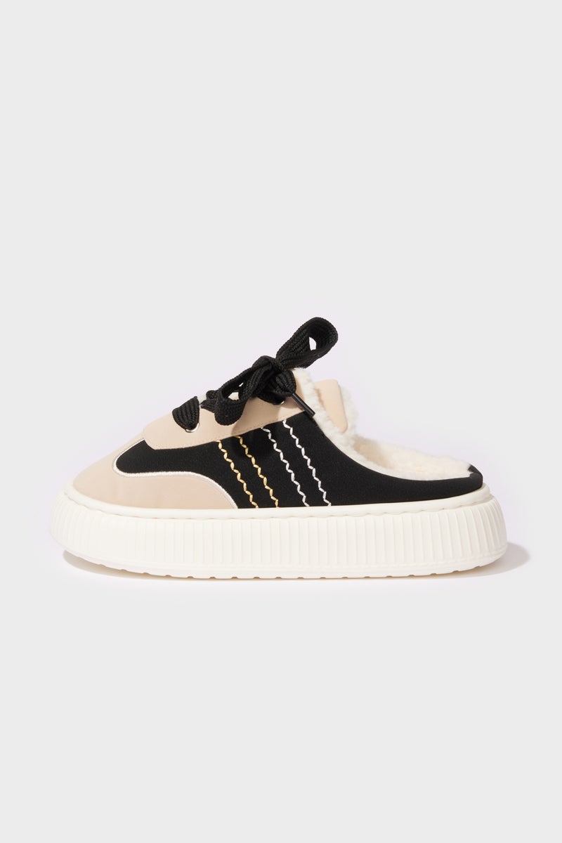 DeFacto Beige Woman Woman Flat Sole Home Slippers Casual - Image 2