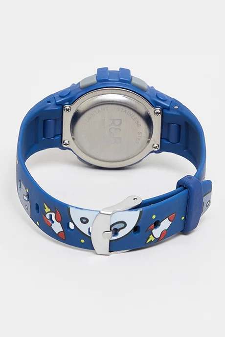 أر أند بي Round Dial Digital Watch