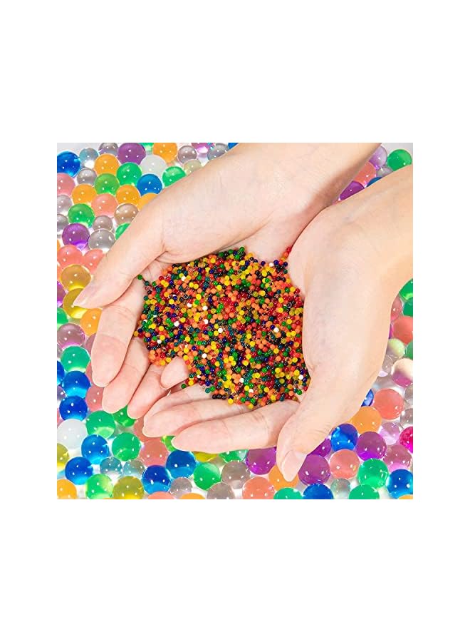 The Bros Clear Water Gel Jelly Beads, Soilless Cultivation Substrate, Crystal mud, for Floral Arrangement, Vase Filler, Wedding Centerpiece, Festive Floral Decoration Flower (multicolor 20000 granules) - Image 5