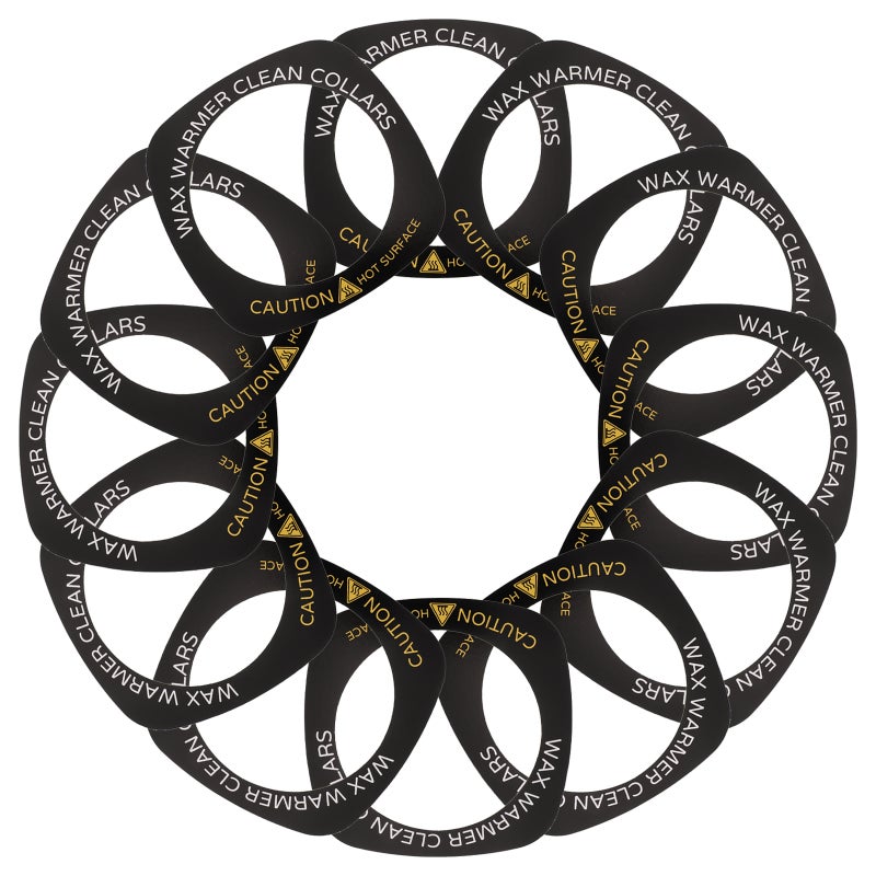 🐾 ياقات شمعية لحماية السخانات قوية ومقاومة للبقع عدد 50 قطعة - Image 1
