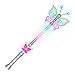 FlashingBlinkyLights Light Up LED Pretty Butterfly Fairy Wand for Girls - Image 3