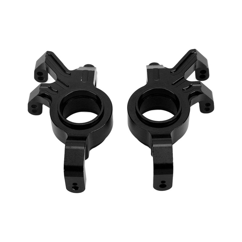 Aluminum Front Steering Hub Knuckle Upgrade for 1/5 RC Car Black - Image 3