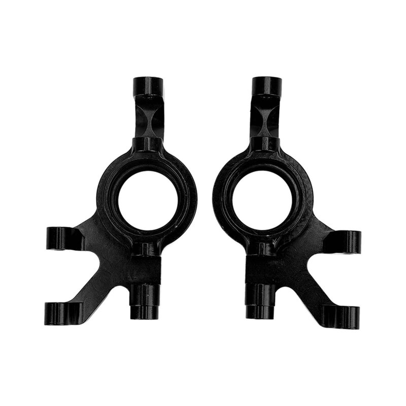 Aluminum Front Steering Hub Knuckle Upgrade for 1/5 RC Car Black - Image 5