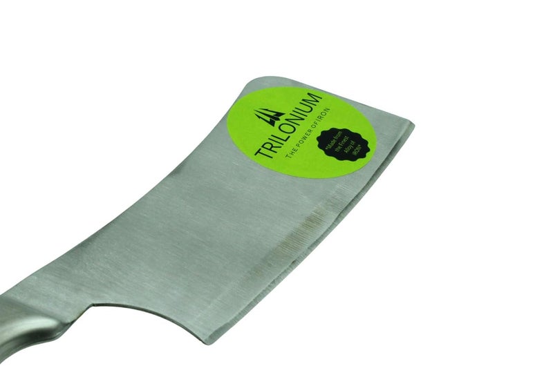 Trilonium Cast Stainless Steel Meat Cleaver Knife Large - Image 3