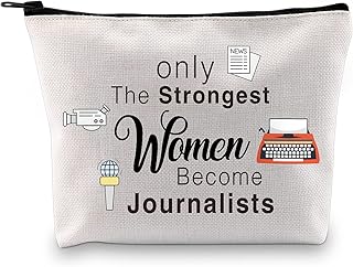 MBMSO MBMSO Journalist Bag for Women Journalist Gifts Journalist Travel Bag Journalism Gifts News Reporter Gifts only the  - Image 1