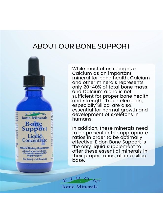 Eidon Ionic Minerals Eidon Mineral Bone Support Liquid Supplement - Contains All the Necessary Minerals for Bone Health, All-Natural, Bioavailable, Ionic, Vegan, Gluten-Free, No Preservatives or Additives - 2 Ounce Bottle - Image 4