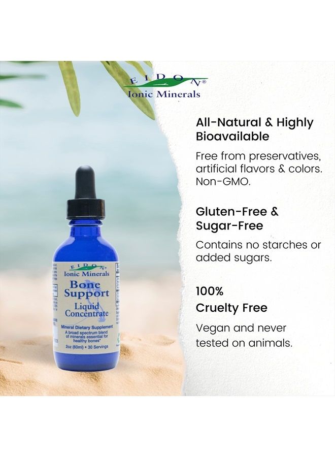 Eidon Ionic Minerals Eidon Mineral Bone Support Liquid Supplement - Contains All the Necessary Minerals for Bone Health, All-Natural, Bioavailable, Ionic, Vegan, Gluten-Free, No Preservatives or Additives - 2 Ounce Bottle - Image 5