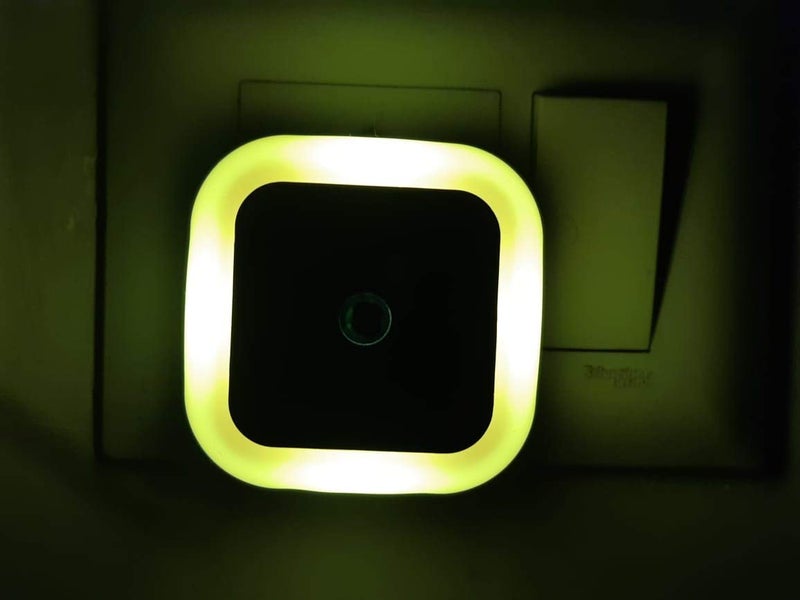 HOARD Sense Light 0.5W Automatic Sensor Smart LED Night Lamp (Yellow) Pack of 1 - Image 3