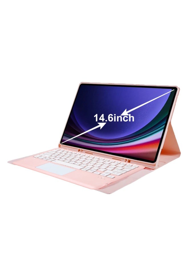 Wireless Bluetooth Keyboard Cover for Samsung Galaxy Tab S10 Ultra (14.6) SM-X920, Keyboard Case - Image 1