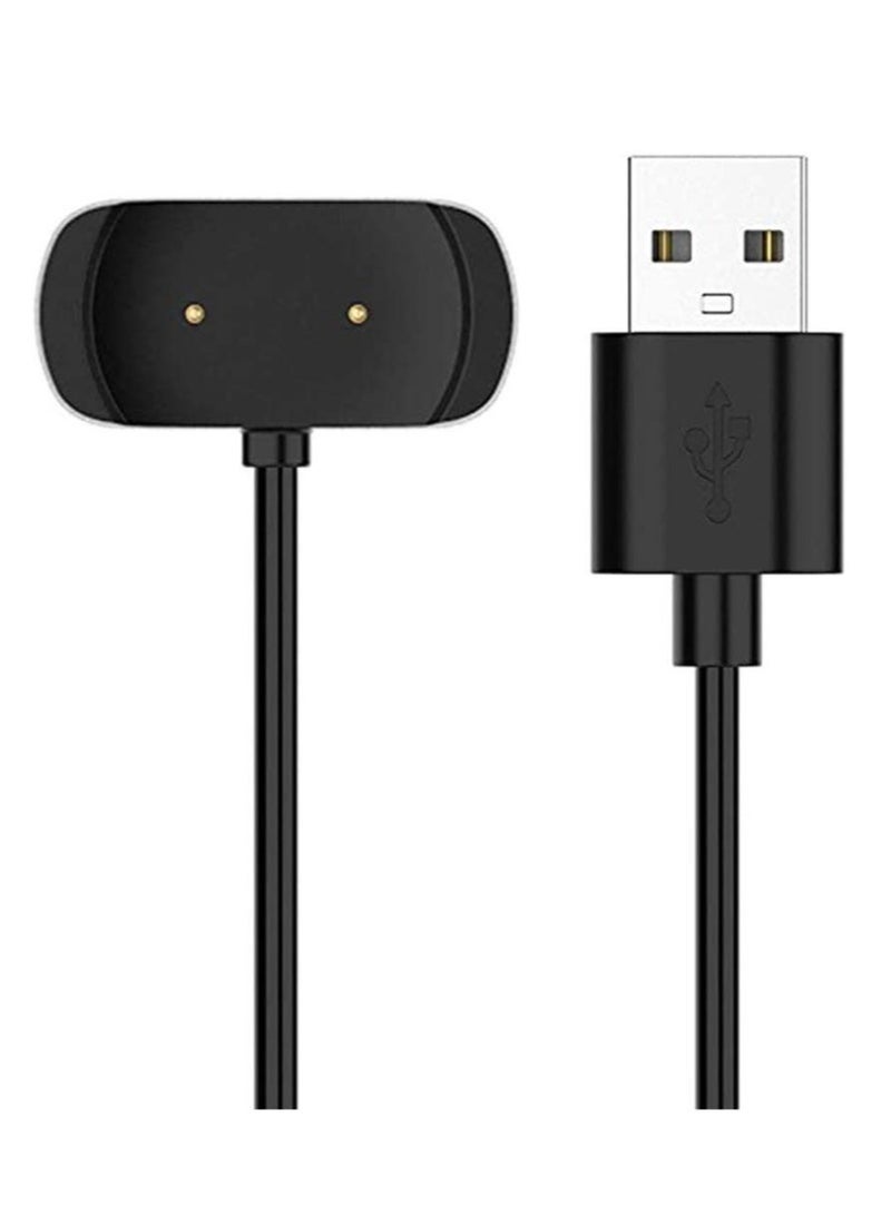 general 1M Charger Cable for Amazfit Bip 5, Bip 3, Bip U, T-Rex Pro, GTS 4 Mini, GTS 2, GTS 2 Mini, GTS 2e, GTR 2, GTR 2e, GTR Mini, Active, USB Charging Cable Dock Cord 3.3ft Smartwatch Accessories - Image 1