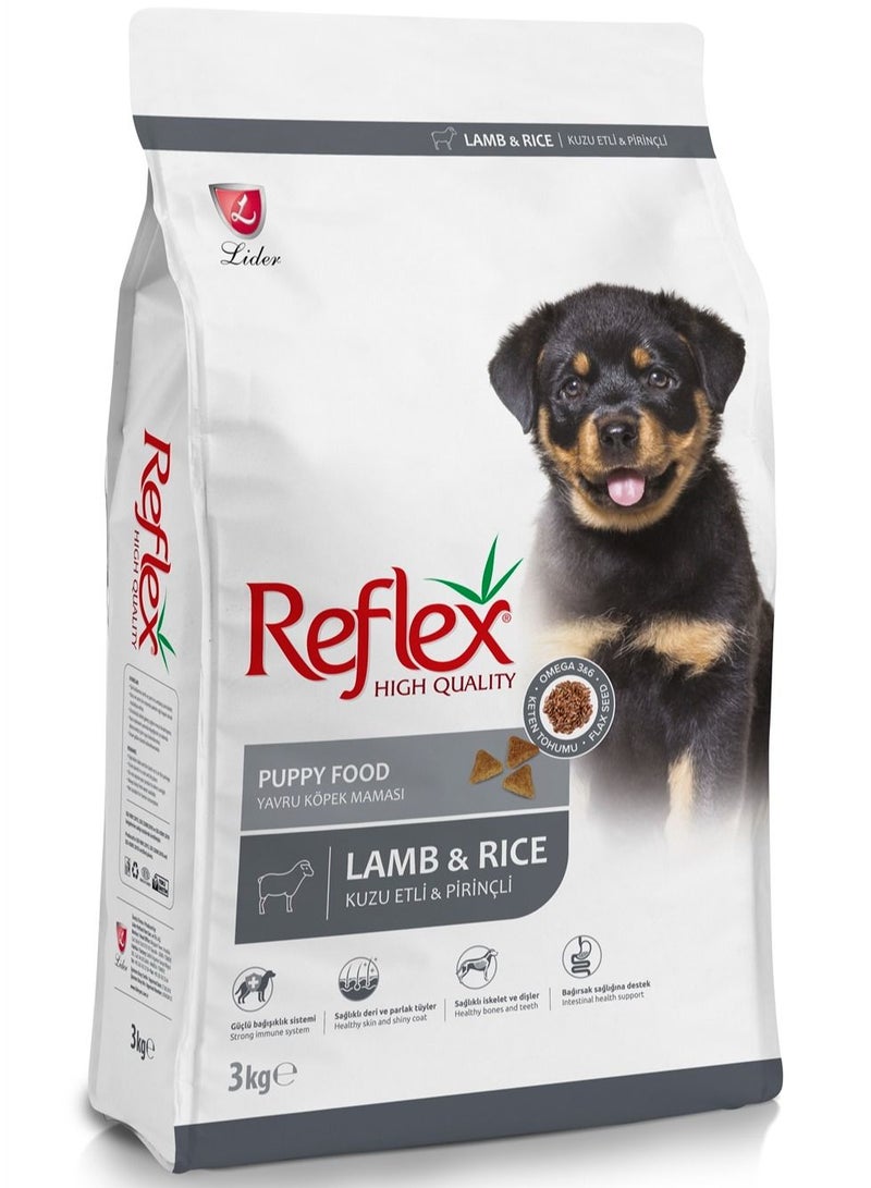 REFLEX Puppy Food with Lamb and Rice 3 kg