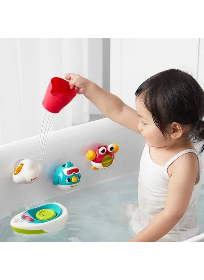 Babycare Bath Toy Set - 5pcs  - Image 2