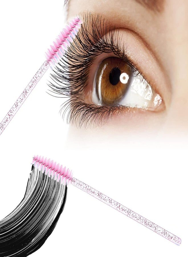 AKADO Eyelash Brush,Mascara Stick Makeup Brush Applicator Eyelash Extension Kit and Eyebrow Brush(Multicolor, Pack of 50pcs) - Image 4