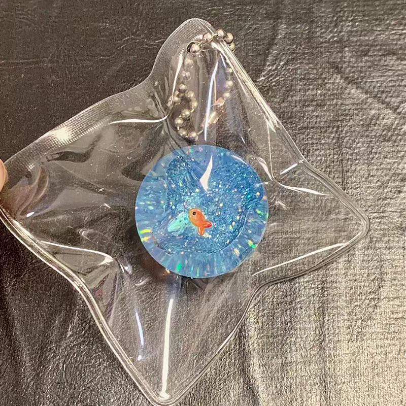 New Ocean Planet Goldfish Squishy Toy Stress Relief Toy Bag Decoration - Image 2