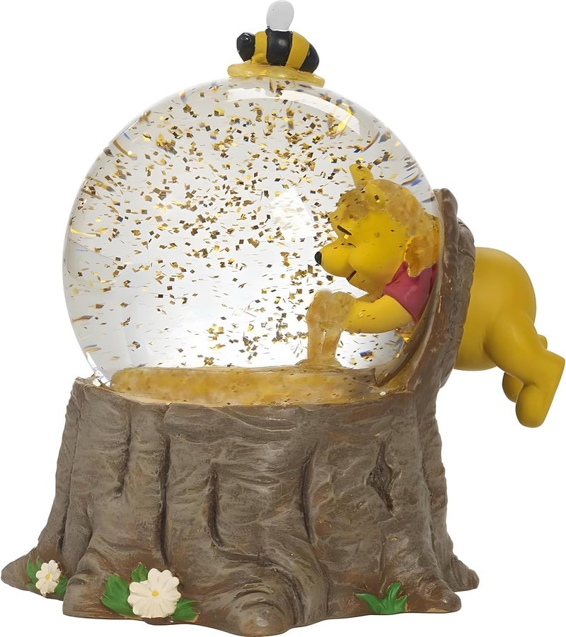 BOLTCORRSE The Pooh Bear Musical Snow Globe, for The Love of Hunny - Resin/Glass - Collectible Birthday Gift, Holiday Present - Image 1