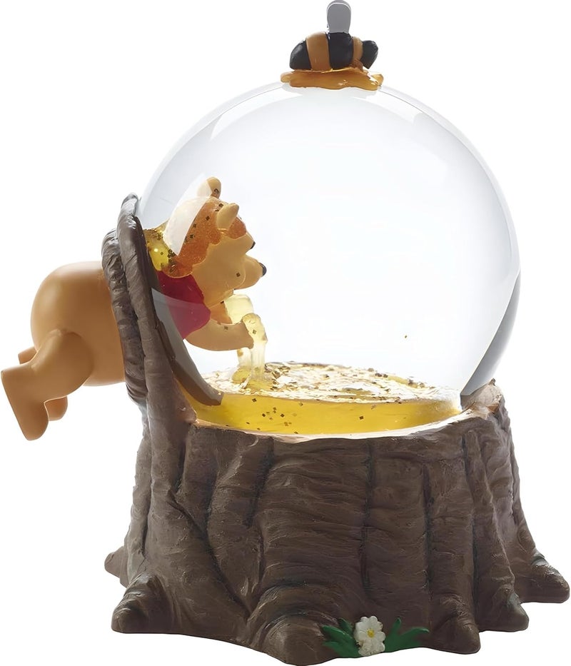 BOLTCORRSE The Pooh Bear Musical Snow Globe, for The Love of Hunny - Resin/Glass - Collectible Birthday Gift, Holiday Present - Image 3