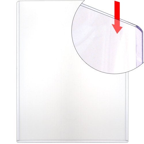 STORE SMART ستورسمارت - واقيات الطباعة الصلبة 5-pack - 8 1/2" x 11" - محملات علوية - HPP812X11-5 - Image 4