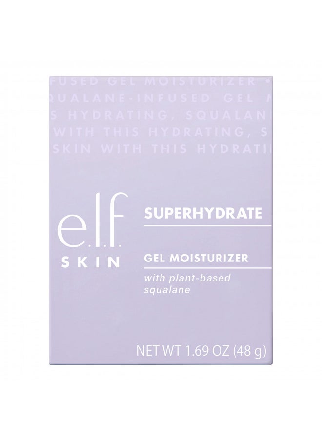 e.l.f. - e.l.f Superhydrate Moisturiser, Fast-Absorbing, Non-Greasy, Gel Formula, Hydrates, Tones, Clarifies, Protects, Infused With Vitamin E, 1.69 Oz - Image 1