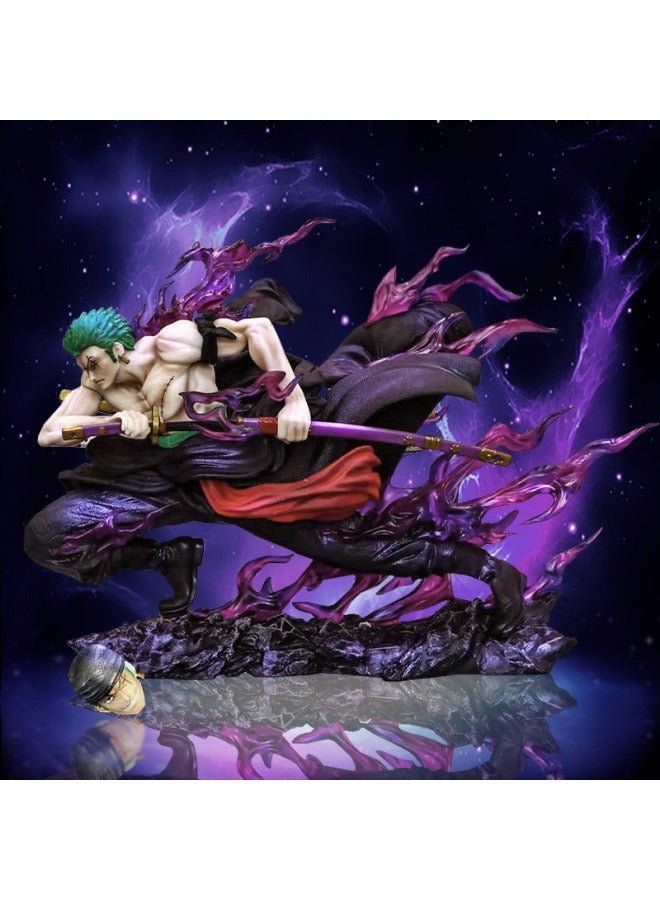 general One Piece Drift Sauron Replaceable Statue Rollo Noah Zorro Model Decoration Hand-made - Image 2