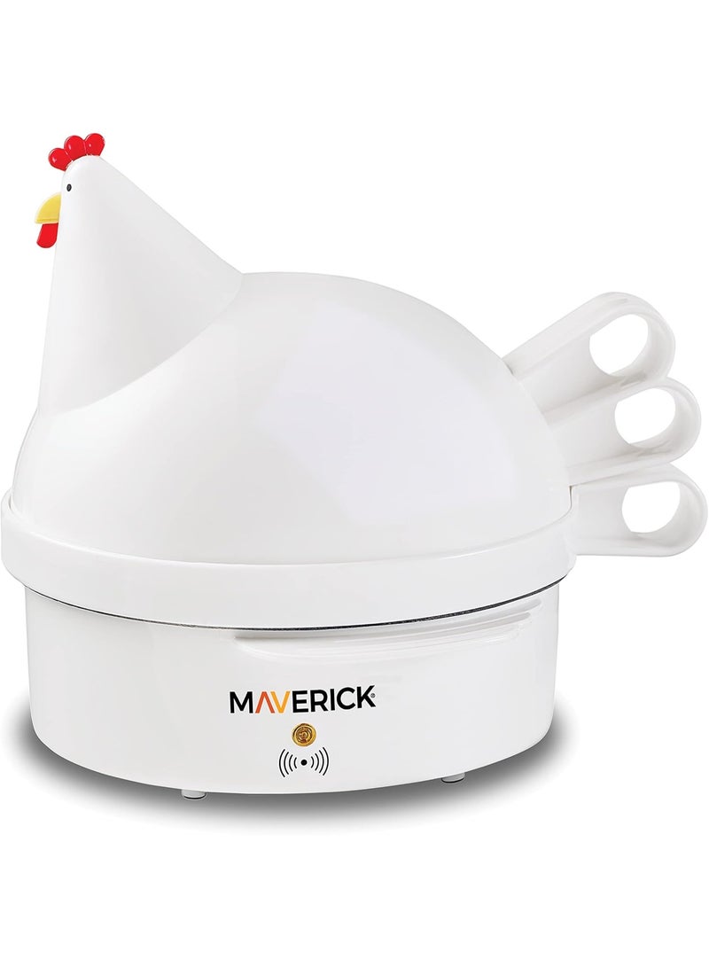 Maverick Maverick SEC-2 HENRIETTA HEN EGG COOKER | 7 Egg Capacity Electric Egg Maker for Hard, Soft & Poached Eggs  - Image 4