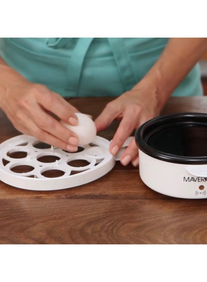 Maverick Maverick SEC-2 HENRIETTA HEN EGG COOKER | 7 Egg Capacity Electric Egg Maker for Hard, Soft & Poached Eggs  - Image 2