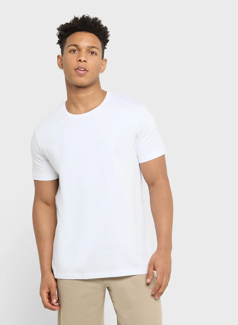 بوس 2 Pack Logo Crew Neck T-Shirt