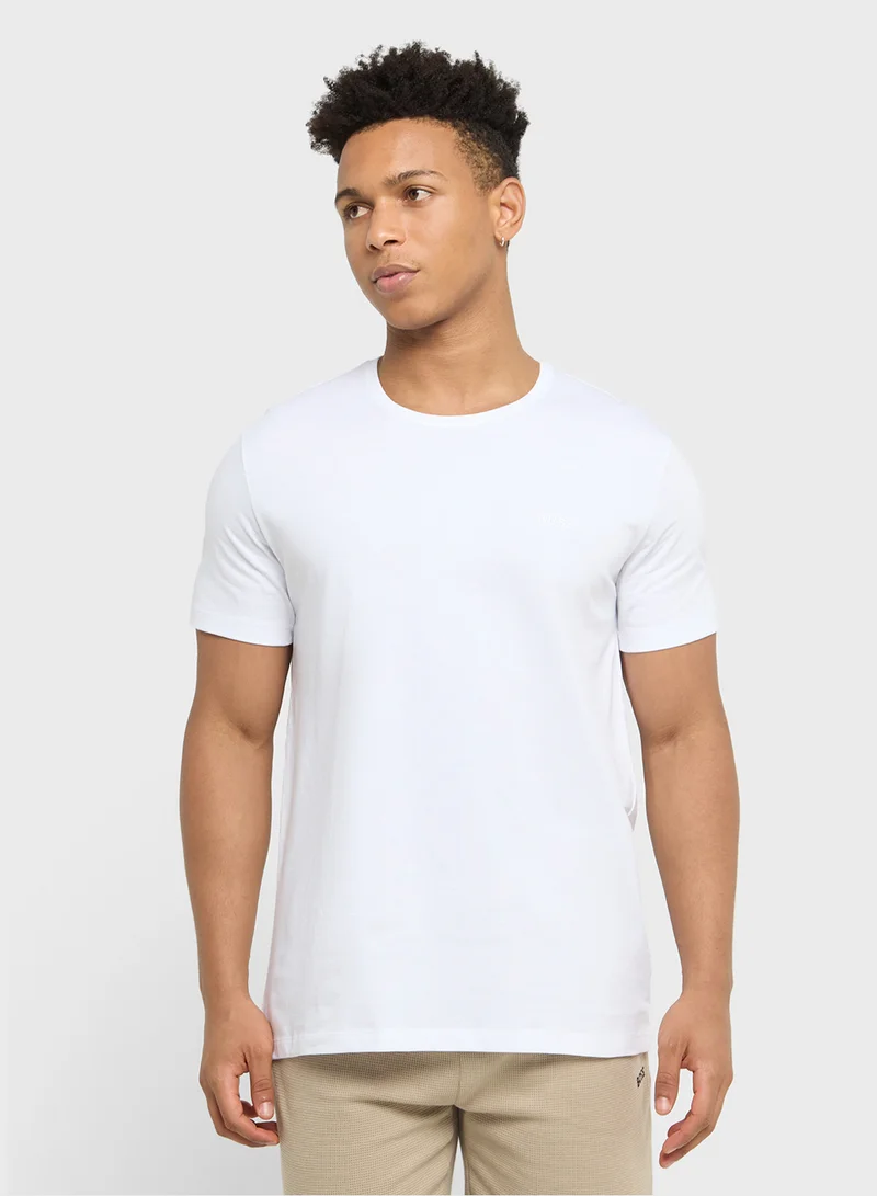 بوس 2 Pack Logo Crew Neck T-Shirt