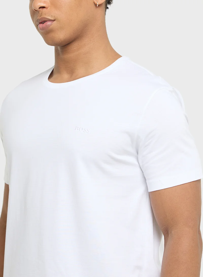 بوس 2 Pack Logo Crew Neck T-Shirt