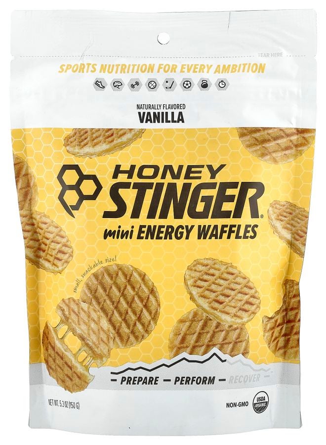 Honey Stinger Mini Energy Waffles Vanilla 5.3 oz (150 g)