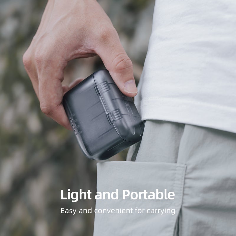 Camera Battery Charger: Type-C Fast Charging Dual Slot - Intelligent Charging Multi-Protection Storage Box for Portable Camera Battery Charging - Image 2
