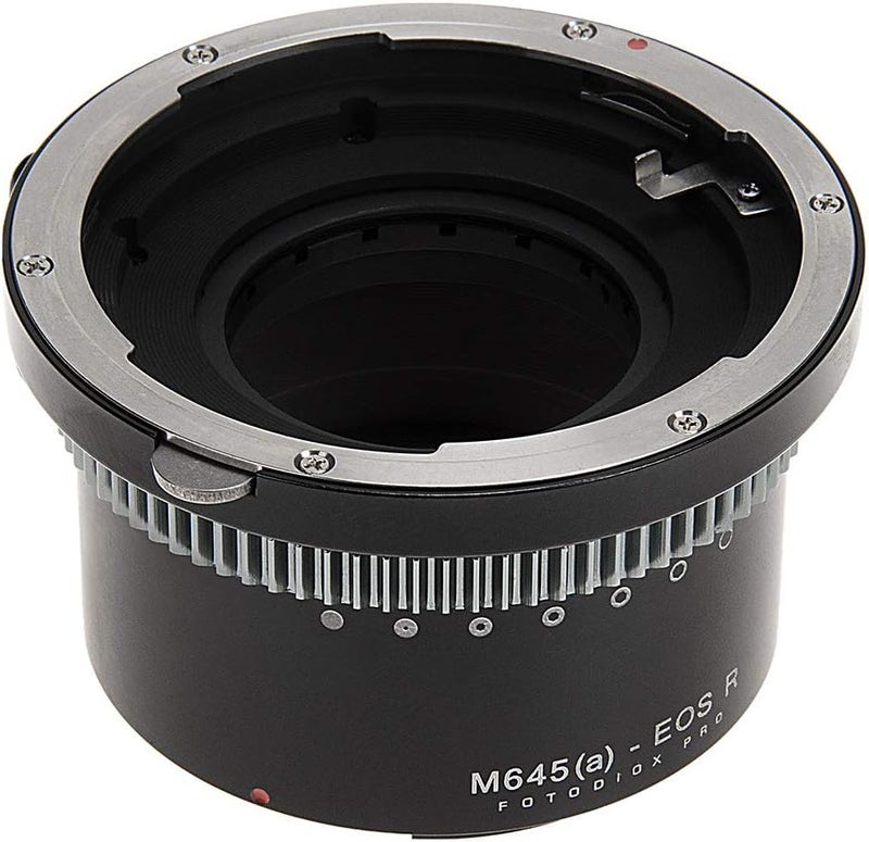 Fotodiox محول عدسة برو آيريس متوافق مع عدسات مامييا 645 AF/AF-D لكاميرات كانون RF-Mount - Image 2