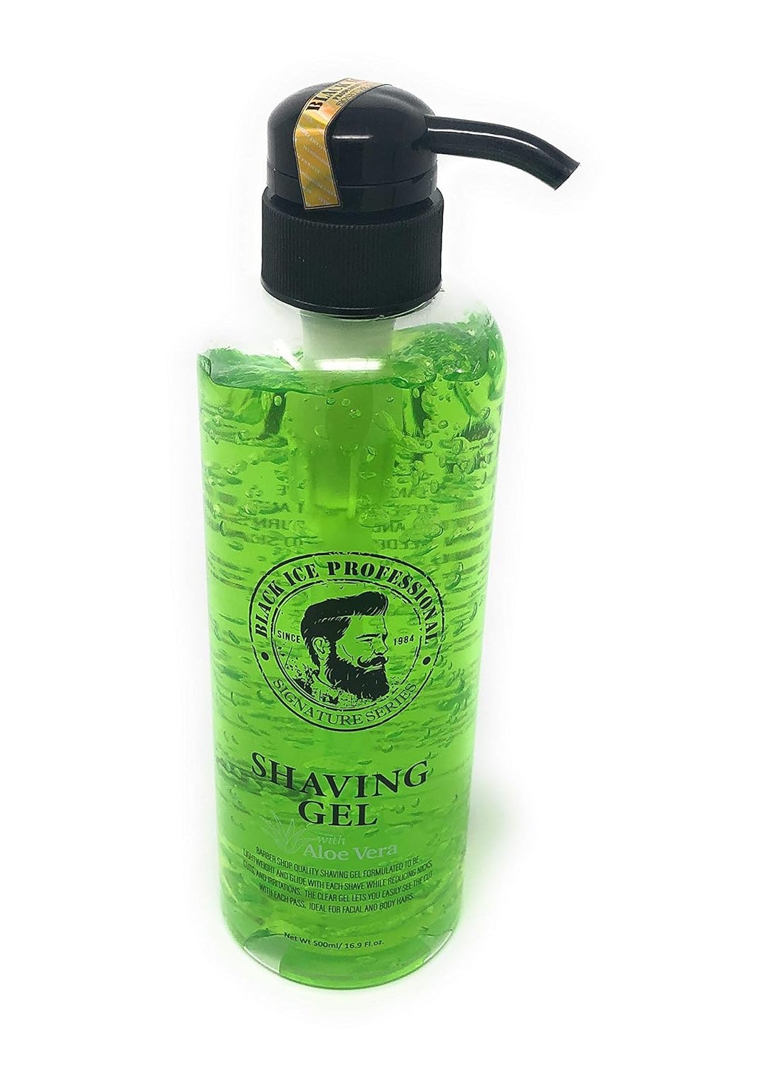 Black Ice Black Ice Professional Shaving Gel with Aloe Vera 169 Fl oz 