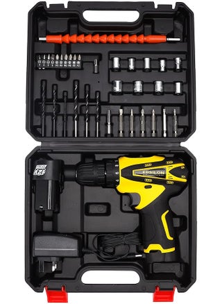 12V Cordless Drill Ecd1037 Chuck Size 10 Mm Perfect For Home And Business No Load Speed 0 400 0 1400 Rpm Includes Accessories Black And Yellow - pzsku/ZB36B8A26AA5C200BFD28Z/45/_/1740673298/c3243a9e-bacb-46b9-ade8-b9e25c902dbc
