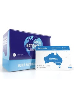 Countries Of The World Flashcards 290 Country & Us States Complete With Capital Continent Flag & More Educational Geography Flash Card Game Gift For Kids Family & Adults [Updated 2023 Edition]