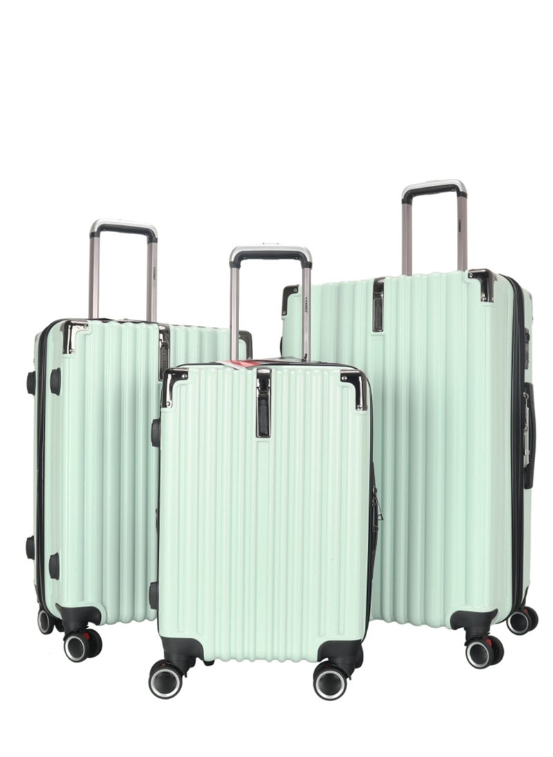 Stargold - Trolley Luggage Set of 3 PCS TPC Hard Side Spinner Wheels with TSA Lock - Image 1