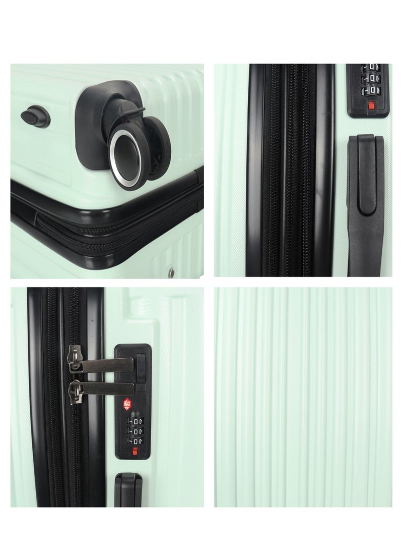 Stargold - Trolley Luggage Set of 3 PCS TPC Hard Side Spinner Wheels with TSA Lock - Image 1
