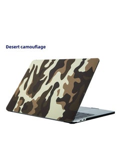 Generic For MacBook Air Protective Case Matte Case Painted Manufacturers Apple Laptop Protective Case-Color:Desert Camouflage-Applicable Model:13.3 Pro (A1706/A1708/A1989/A2159/A2338)  - Image 1