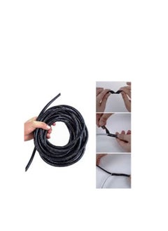 KNP KNP Spiral Cable Wrap 15mm is designed for larger cable bundles providing robust protection and organization for various cables and hoses.  - Image 3