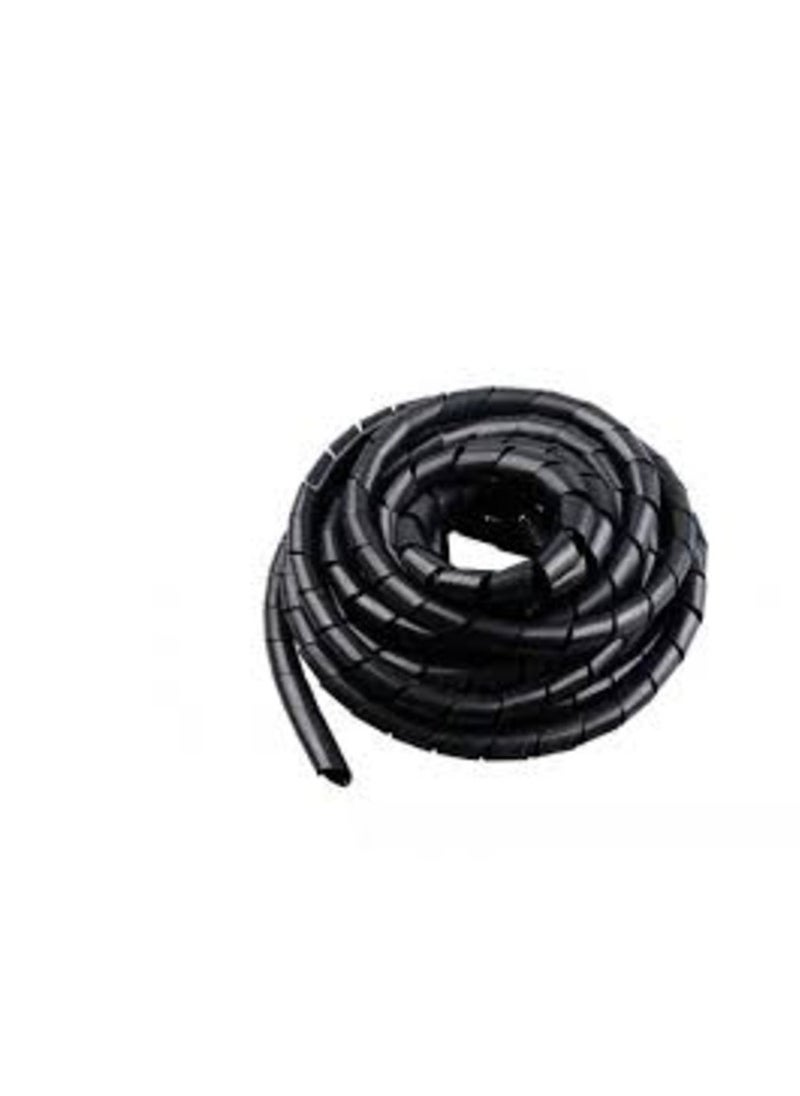 KNP - KNP Spiral Cable Wrap 15mm is designed for larger cable bundles providing robust protection and organization for various cables and hoses. - Image 1