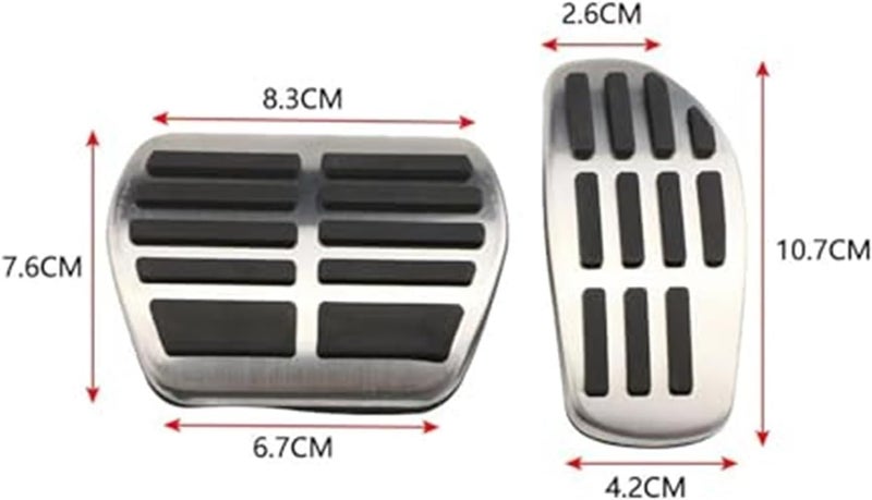 Wivplex Car Pedal Pad Set for Nissan Models - Image 3