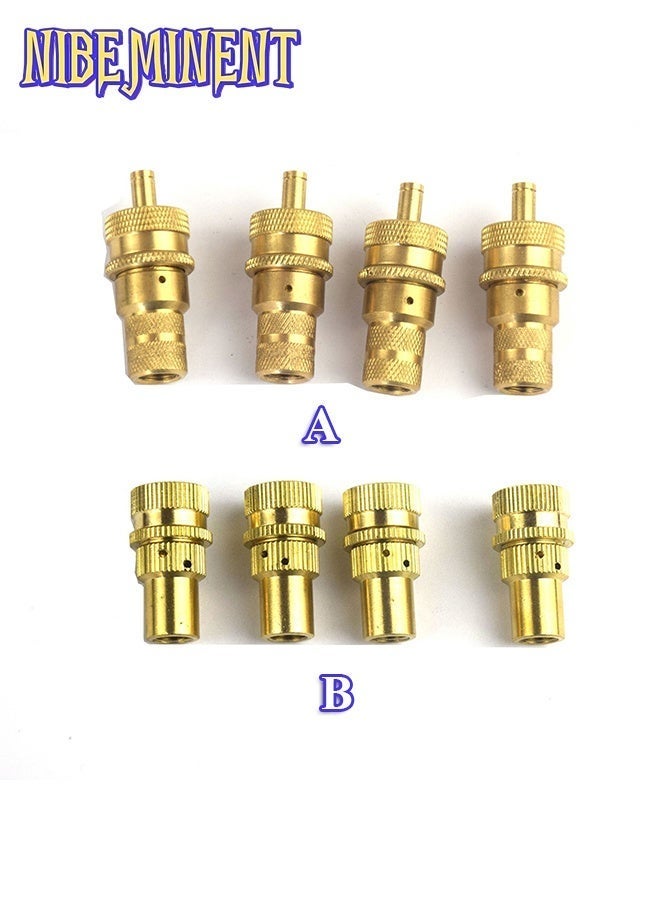 NIBEMINENT 4PCS Automatic Tire Deflator, Brass Adjustable Tire Deflator Kit, Universal 6-30 PSI Preset Air Down Tire Deflators Offroad Accessories, Fits Most Car, Truck, ATV, Truck - Image 2