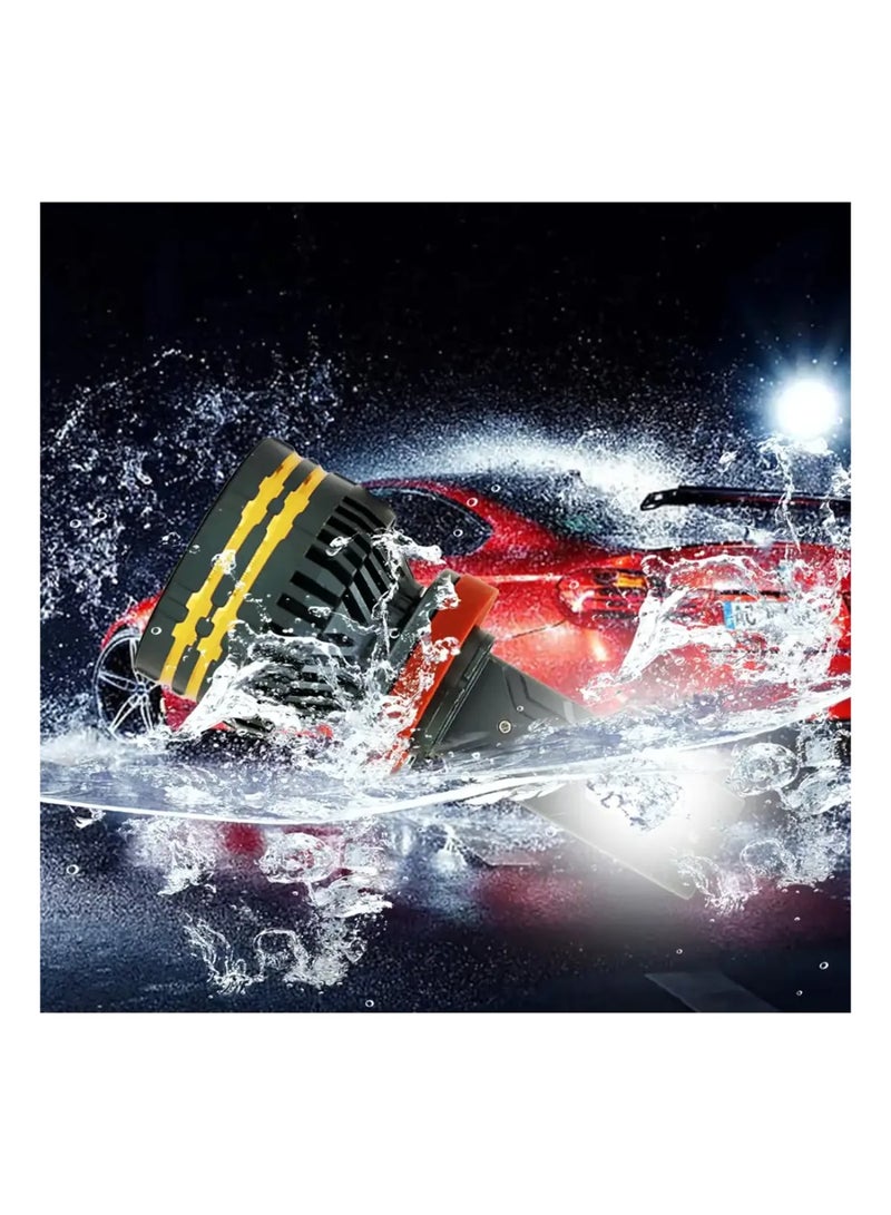 توبيز مصابيح أمامية LED T19 Max الجديدة من Toby's، بقوة 65 واط، بثلاثة ألوان متغيرة (أبيض ماسي 6000 كلفن، وأصفر ذهبي 3000 كلفن، وأبيض دافئ 4300 كلفن) للضوء العالي أو المنخفض أو الضباب. - T19 MAX L - H1 - Image 5