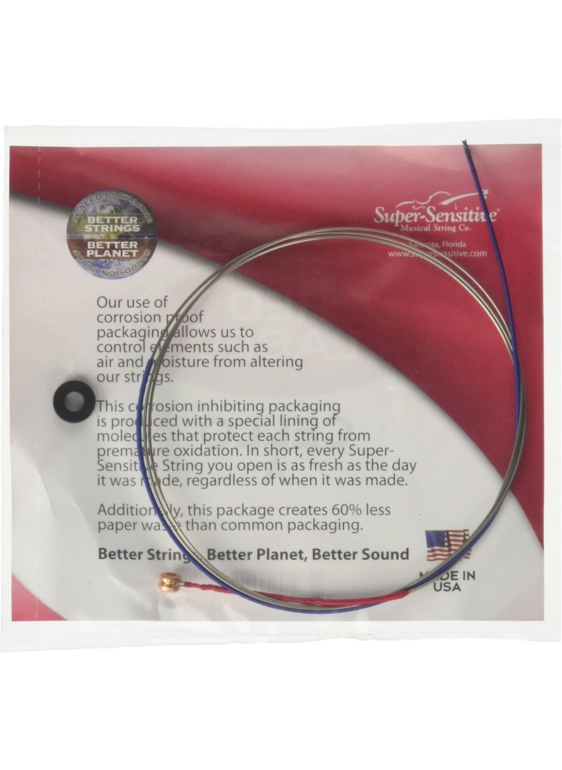 Super Sensitive Red Label Cello A String 3/4 Medium  - Image 2