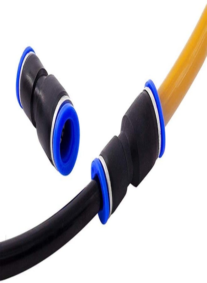 DLEIN 8 to 6mm Joint Fittings Push in Straight Reducer Connectors for Air Pneumatic Parts Pneumatic joint Type Equal Air Line Push Connector Push in Pneumatic Quick Fittings Pneumatic Air Fittings 2 Pc - Image 3