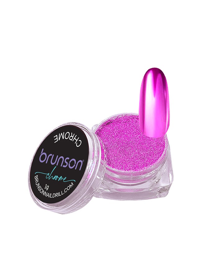 brunson Chrome Mirror Metallic Holographic Effect Art Decoration Manicure Pigment Nail Powder JMC-15