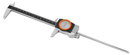 WEN 6Inch Stainless Steel Digital Dial Caliper with LED Readout Smart Functionality and Storage Case IP67 Rated 10767D - Image 3